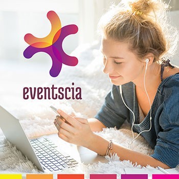 eventscia criação de logo